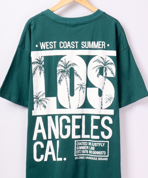FUNALIVE(ファンアライブ)の「Sunsweet LOSANGELESロゴ半袖Tシャツ(Tシャツ/カットソー・メンズ・ブラック/グリーン・L/M)」の18枚目の写真