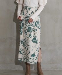 Solace | パターンダブルタックタイトスカート(スカート)