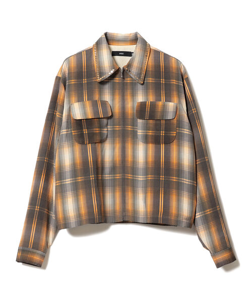 VAPORIZE(ヴェイパライズ)の「VAPORIZE / Rayon Jacket(ブルゾン・メンズ・ブラック/ダークブラウン・SMALL/MEDIUM/LARGE)」の2枚目の写真