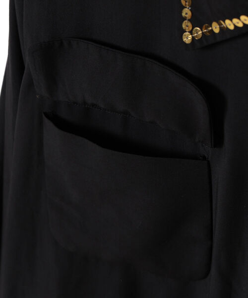 VAPORIZE(ヴェイパライズ)の「VAPORIZE / Rayon Jacket(ブルゾン・メンズ・ブラック/ダークブラウン・SMALL/MEDIUM/LARGE)」の9枚目の写真