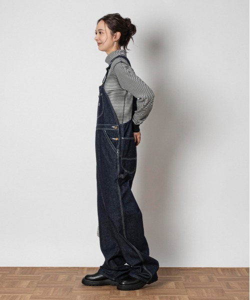 アンスリード サロペット オーバーオール 中古・古着通販】UN3D. (アンスリード) ワンショルダーオールインワン