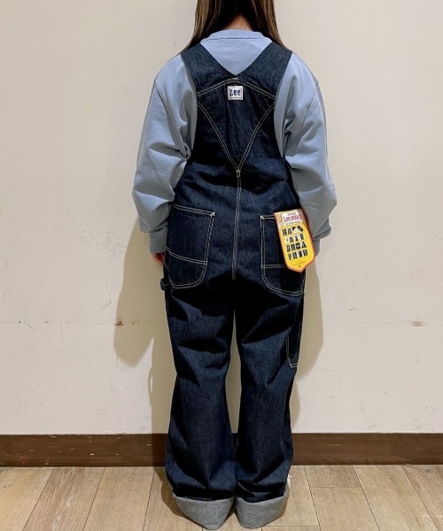 Lee（リー）の「【Lee】クラシックオーバーオール (トレンドスタイル / 大人カジュアル / 調整可能)（サロペット/オーバーオール・レディース・ノンウォッシュ・M/S）」の19枚目の写真