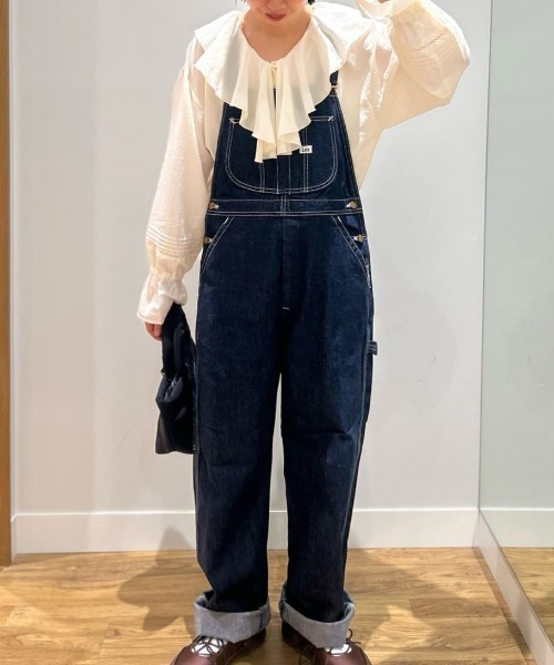 Lee（リー）の「【Lee】クラシックオーバーオール (トレンドスタイル / 大人カジュアル / 調整可能)（サロペット/オーバーオール・レディース・ノンウォッシュ・M/S）」の21枚目の写真