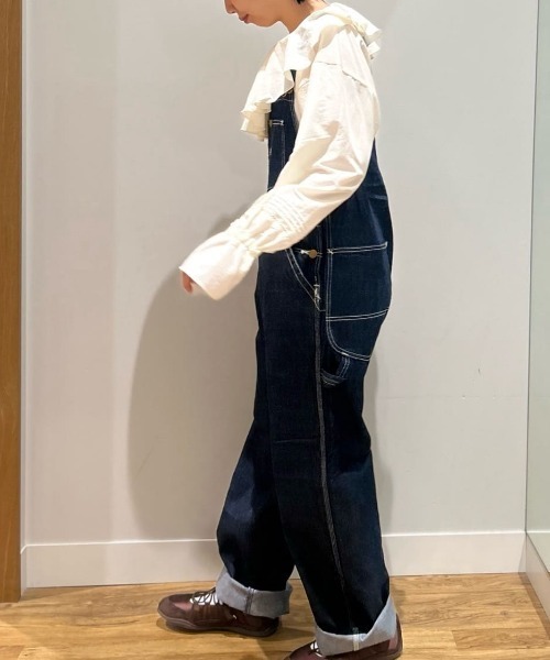 Lee（リー）の「【Lee】クラシックオーバーオール (トレンドスタイル / 大人カジュアル / 調整可能)（サロペット/オーバーオール・レディース・ノンウォッシュ・M/S）」の22枚目の写真
