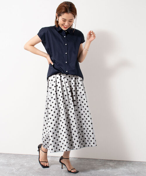 セール】◇【WEB限定カラーあり】リバーシブルタフタドット