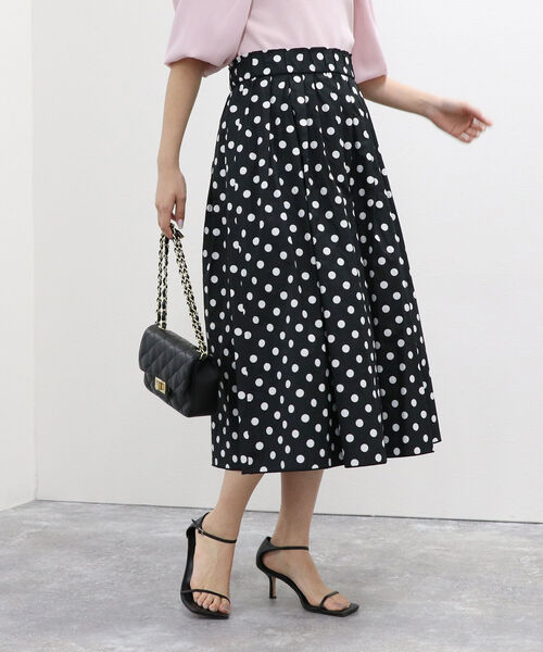 セール】◇【WEB限定カラーあり】リバーシブルタフタドットジャガード