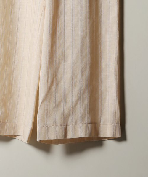 UNFOLLOW(アンフォロー)の「【BLANK/ ブランク】EX. See-Through Stripe PT(その他パンツ・メンズ・キャメル・2)」の8枚目の写真
