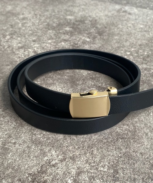 DouDou(ドゥドゥ)の「スクエアバックルベルト(ベルト・レディース・ブラック/キャメル・FREE)」の5枚目の写真