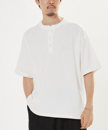 EDIFICE | サイロ天竺テンジクS ヘンリーネックTシャツ(Tシャツ/カットソー)