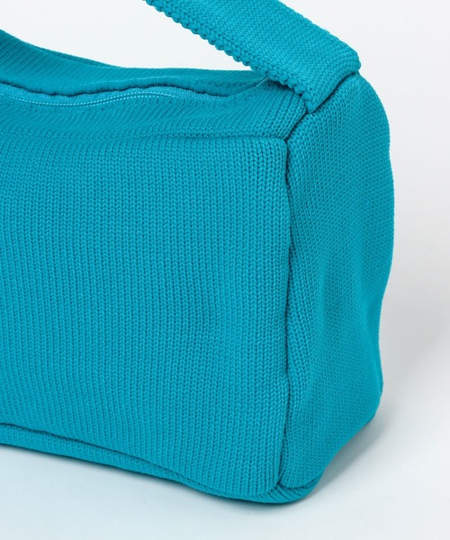 PAGEBOY（ページボーイ）の「ニットスクエアアソートBAG（ハンドバッグ・レディース・ターコイズブルー/ゼブラ/ブラック系その他・FREE）」の9枚目の写真