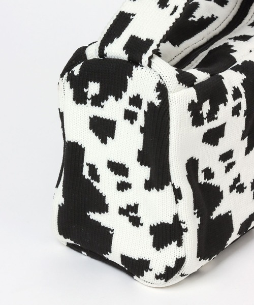 PAGEBOY（ページボーイ）の「ニットスクエアアソートBAG（ハンドバッグ・レディース・ターコイズブルー/ゼブラ/ブラック系その他・FREE）」の11枚目の写真