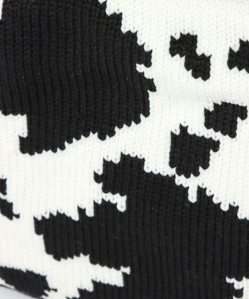 PAGEBOY（ページボーイ）の「ニットスクエアアソートBAG（ハンドバッグ・レディース・ターコイズブルー/ゼブラ/ブラック系その他・FREE）」の7枚目の写真