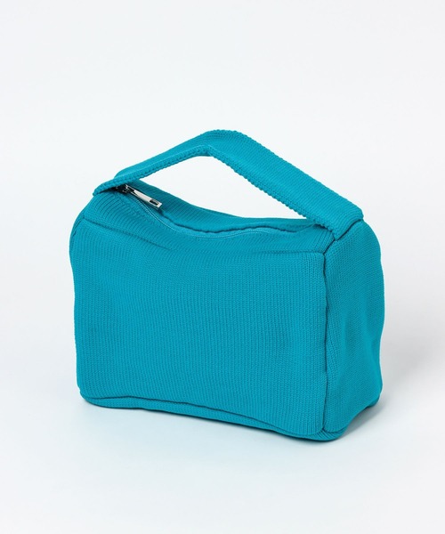 PAGEBOY（ページボーイ）の「ニットスクエアアソートBAG（ハンドバッグ・レディース・ターコイズブルー/ゼブラ/ブラック系その他・FREE）」の10枚目の写真