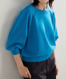 COLLAGE GALLARDAGALANTE | 色違いが欲しい/スウェット感覚で着れる/ラグランニット/オンライン限定カラー有/手洗い可(ニット/セーター)