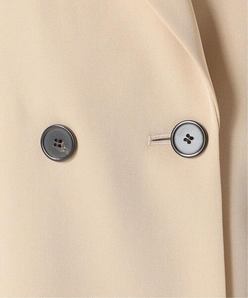 Noble（ノーブル）の「《追加》ピークドカラーロングジレ（その他アウター・レディース・ブラック/ベージュ・38/36）」の18枚目の写真