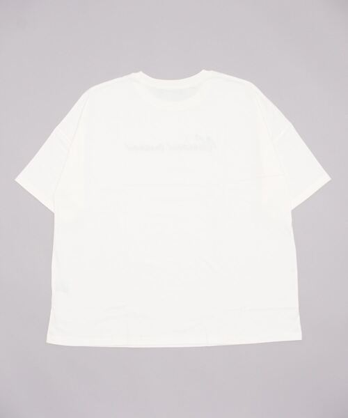 SILVER BULLET（シルバーバレット）の「『BANANA TRIP/バナナトリップ』刺繍ロゴワイドBIG Tシャツ【b】（Tシャツ/カットソー・レディース・ブラック/ホワイト/ベージュ・M/L）」の18枚目の写真