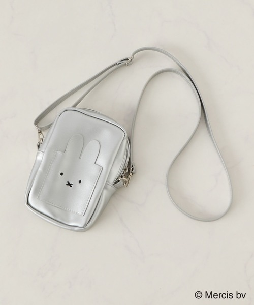 Heather（ヘザー）の「ミッフィー/miffy/スマホショルダー　156883（スマホグッズ・レディース・オフホワイト/ブラック/シルバー・ONE SIZE）」の14枚目の写真