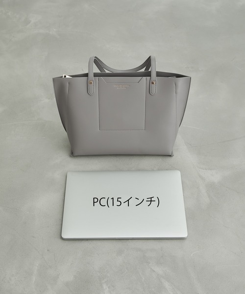 ROPE' PICNIC(ロペピクニック)の「軽量平カシメフロントポケット3層A4トートバッグ(トートバッグ・レディース・ブラック/グレー/ベージュ系その他・FREE)」の21枚目の写真