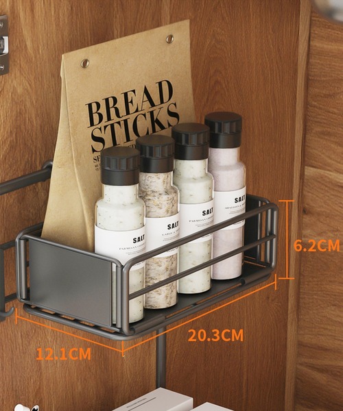 【セール】頑丈シンク下スライドラック2段（収納グッズ）｜aimoha（アイモハ）