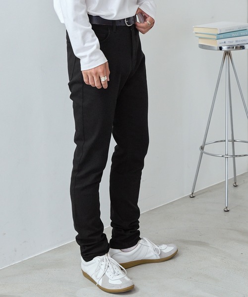 Anchor Smith（アンカー スミス）の「スーパーストレッチスキニーチノパンツ（チノパンツ・メンズ・ブラック/ベージュ/ブラウン/オリーブ/チャコール・M/L）」の20枚目の写真