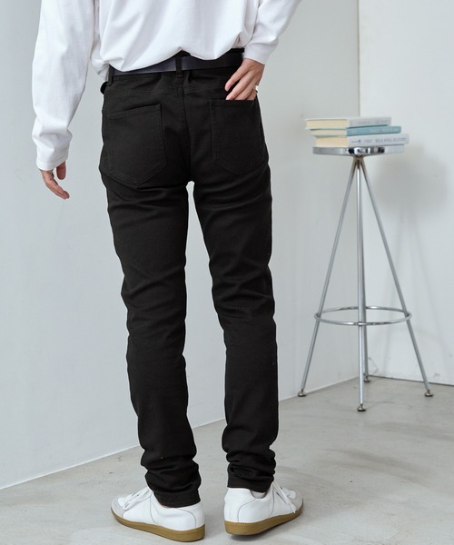 Anchor Smith（アンカー スミス）の「スーパーストレッチスキニーチノパンツ（チノパンツ・メンズ・ブラック/ベージュ/ブラウン/オリーブ/チャコール・M/L）」の21枚目の写真