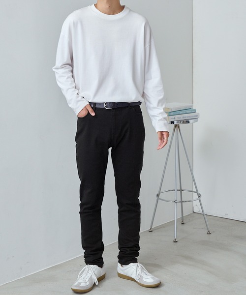 Anchor Smith（アンカー スミス）の「スーパーストレッチスキニーチノパンツ（チノパンツ・メンズ・ブラック/ベージュ/ブラウン/オリーブ/チャコール・M/L）」の22枚目の写真