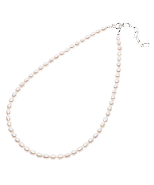 UNTITLED（アンタイトル）の「◆淡水パールネックレス（ネックレス・レディース・ホワイト系・99）」の2枚目の写真