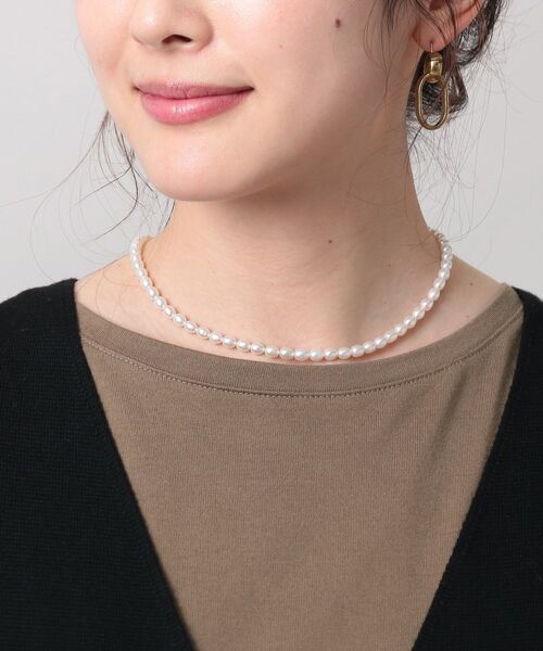 UNTITLED（アンタイトル）の「◆淡水パールネックレス（ネックレス・レディース・ホワイト系・99）」の5枚目の写真