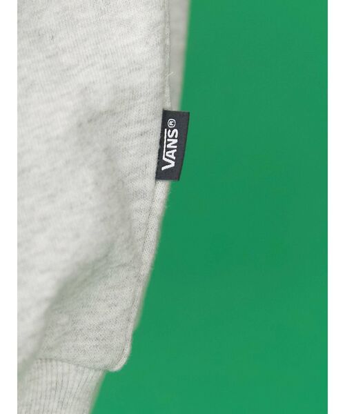 VANS（バンズ）の「Vans別注 ビッグロゴスウェット（スウェット・レディース・ライトグレー/ネイビー/グリーン・FREE）」の15枚目の写真