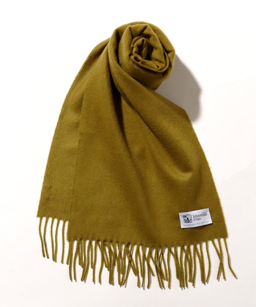 Johnstons of Elgin（ジョンストンズオブエルガン）の「【Johnstons of Elgin/ジョンストンズ オブ エルガン】カシミヤ マフラー/スカーフ（無地&チェック）（マフラー・レディース・チャコールグレー/ブラック/パープル/ネイビー/グレー/レッド/ピンク/オレンジ/ライトブラウン/ダークグレー/ブルーグレー/ナチュラル/ベージュ系その他/グリーン系その他/ブルー系その他/キャメル/バーガンディー/レッド系その他/ネイビー系/ネイビー系1/ライトグリーン/カーキ/オフホワイト・FREE）」の11枚目の写真