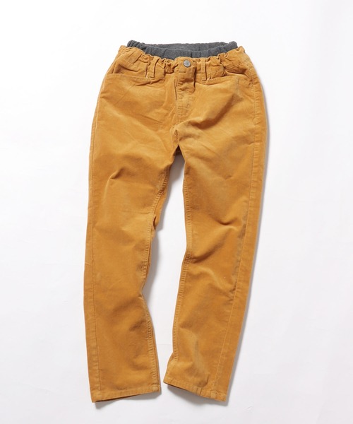F.O.KIDS(エフオーキッズ)の「F.O.KIDS/エフオーキッズ のびのびコール天パンツ(チノパンツ・キッズ・ブルー/キャメル/レッド/ベージュ/チャコール・130/140)」の4枚目の写真