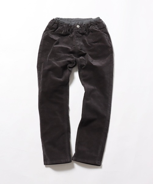 F.O.KIDS(エフオーキッズ)の「F.O.KIDS/エフオーキッズ のびのびコール天パンツ(チノパンツ・キッズ・ブルー/キャメル/レッド/ベージュ/チャコール・130/140)」の2枚目の写真