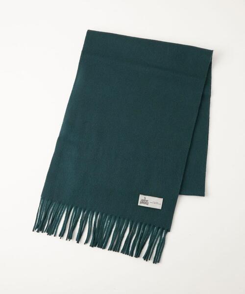 green label relaxing（グリーンレーベルリラクシング）の「HAMILTON WOOL MUFF 22F マフラー（マフラー・メンズ・ダークグリーン/ブラック/パープル/オレンジ・FREE）」の8枚目の写真