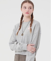 KIRSH WITTY BUNNY CROP SWEATSHIRT クロップド丈スウェット