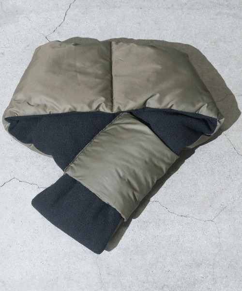 GERRY（ジェリー）の「【Y】〔GERRY/ジェリー〕REPREVE 中綿差し込みマフラー（マフラー・メンズ・ネイビー/カーキ/ブラック/グレー・FREE）」の9枚目の写真