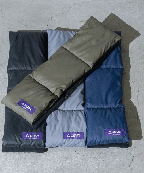 GERRY（ジェリー）の「【Y】〔GERRY/ジェリー〕REPREVE 中綿差し込みマフラー（マフラー・メンズ・ネイビー/カーキ/ブラック/グレー・FREE）」の13枚目の写真