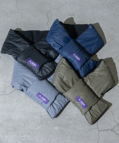 GERRY（ジェリー）の「【Y】〔GERRY/ジェリー〕REPREVE 中綿差し込みマフラー（マフラー・メンズ・ネイビー/カーキ/ブラック/グレー・FREE）」の14枚目の写真