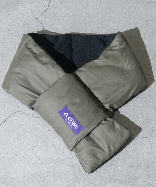 GERRY（ジェリー）の「【Y】〔GERRY/ジェリー〕REPREVE 中綿差し込みマフラー（マフラー・メンズ・ネイビー/カーキ/ブラック/グレー・FREE）」の7枚目の写真