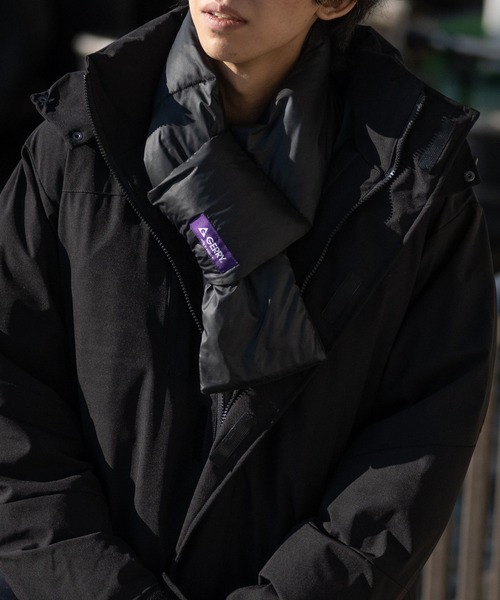 GERRY（ジェリー）の「【Y】〔GERRY/ジェリー〕REPREVE 中綿差し込みマフラー（マフラー・メンズ・ネイビー/カーキ/ブラック/グレー・FREE）」の5枚目の写真