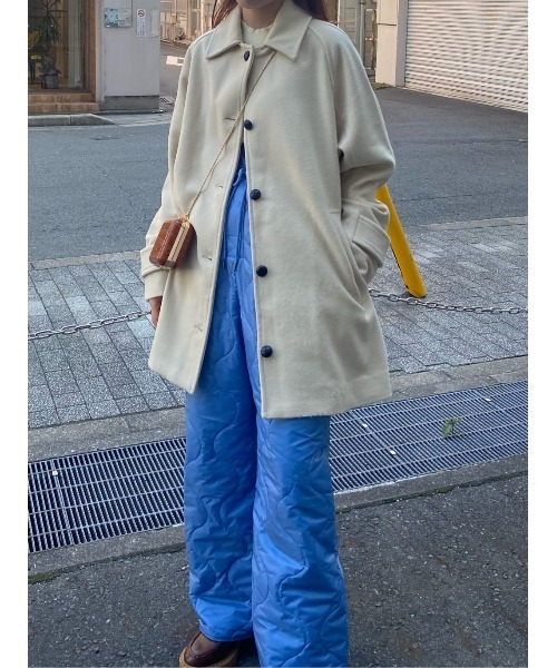 MOUSSY（マウジー）の「QUILTING STRAIGHT パンツ（カーゴパンツ・レディース・ライトブルー/カーキ・2/1）」の16枚目の写真