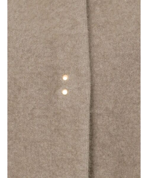 LAGUNAMOON（ラグナムーン）の「ラクーン配色コクーンカーディガン（カーディガン/ボレロ・レディース・アイボリー/チャコールグレー/モカ/イエロー/ブルー・FREE）」の18枚目の写真