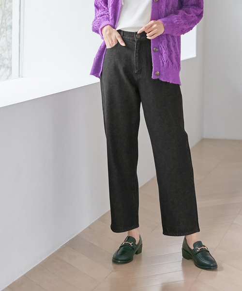 Days(デイズ)の「【Oeillet】ストレートパンツ(その他パンツ・レディース・アイボリー/ブルー/ブラック・L/LL/M)」の7枚目の写真