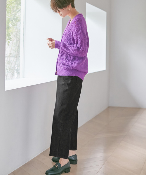 Days(デイズ)の「【Oeillet】ストレートパンツ(その他パンツ・レディース・アイボリー/ブルー/ブラック・L/LL/M)」の12枚目の写真