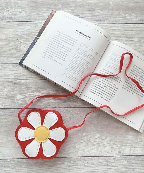 CERCA（チェルカ）の「lulunoix/お花ショルダーバック（ショルダーバッグ・キッズ・ブルー/グリーン/レッド/ピンク/パープル/イエロー・FREE）」の8枚目の写真