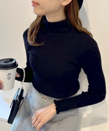 OLIVE des OLIVE | 着まわしタートルネックリブニット(ニット/セーター)