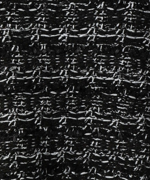 PAGEBOY(ページボーイ)の「ツイードライクフリンジニット(ニット/セーター・レディース・オフホワイト/ブラック/ラベンダー・FREE)」の21枚目の写真