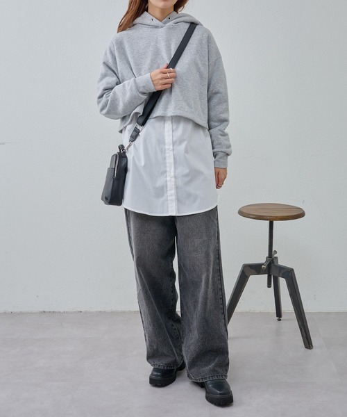 COLONY 2139（コロニートゥーワンスリーナイン）の「ミニケース付スマホショルダーバッグ（ショルダーバッグ・レディース・ベージュ/アイボリー/ブラック/ブルー/シルバー/パープル・FREE）」の13枚目の写真