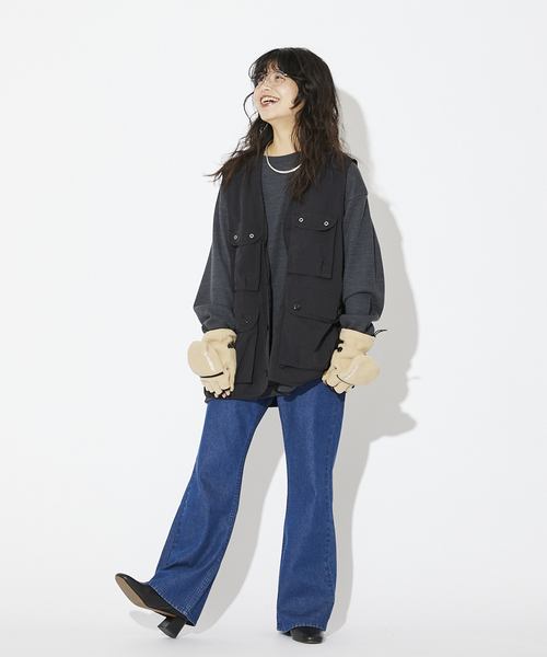 JOURNAL STANDARD relume（ジャーナルスタンダード　レリューム）の「【POLARTEC/ ポーラテック】 別注GLOVE（その他小物・メンズ・ブラック/ベージュ・FREE）」の7枚目の写真