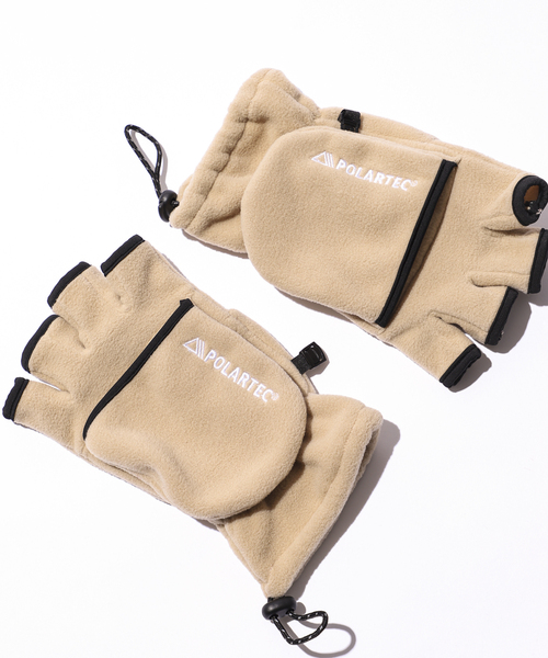 JOURNAL STANDARD relume（ジャーナルスタンダード　レリューム）の「【POLARTEC/ ポーラテック】 別注GLOVE（その他小物・メンズ・ブラック/ベージュ・FREE）」の9枚目の写真