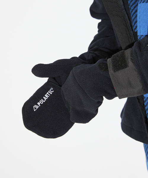 JOURNAL STANDARD relume（ジャーナルスタンダード　レリューム）の「【POLARTEC/ ポーラテック】 別注GLOVE（その他小物・メンズ・ブラック/ベージュ・FREE）」の19枚目の写真